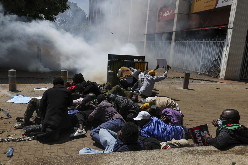 People protests against abductions in Kenya