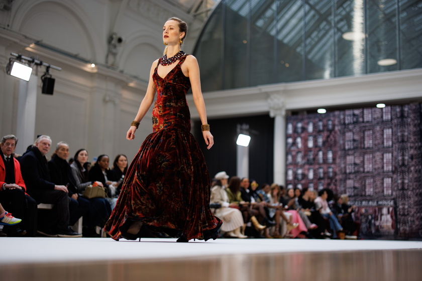 London Fashion Week - Paul Costelloe catwalk show - RIPRODUZIONE RISERVATA