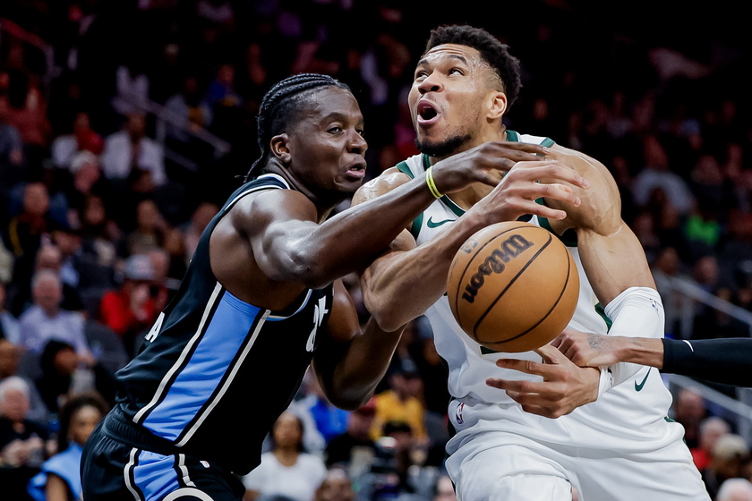 NBA - Milwaukee Bucks at Atlanta Hawks - RIPRODUZIONE RISERVATA