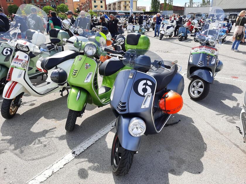 Vespa world days 2024 a Pontedera