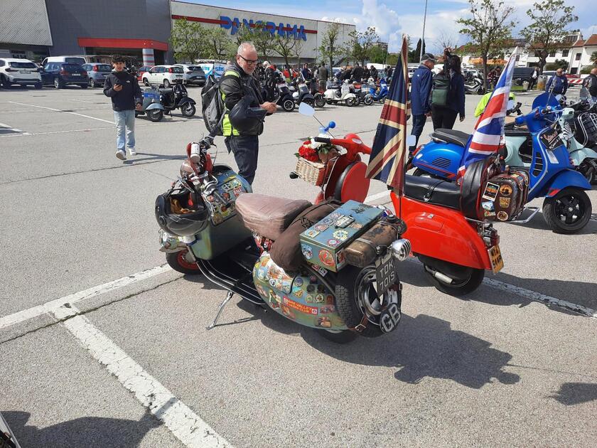 Vespa world days 2024 a Pontedera