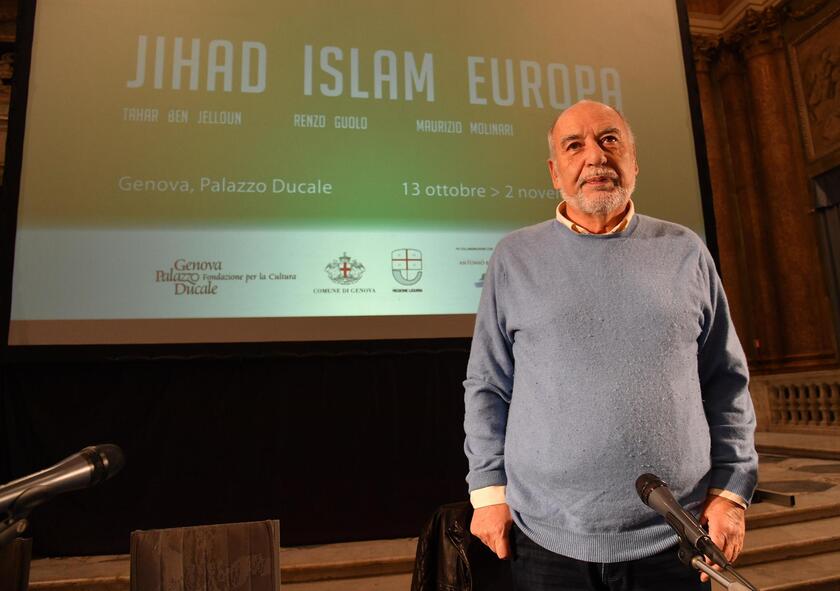 Tahar Ben Jelloun at the meeting Jihad, Islam, Europe