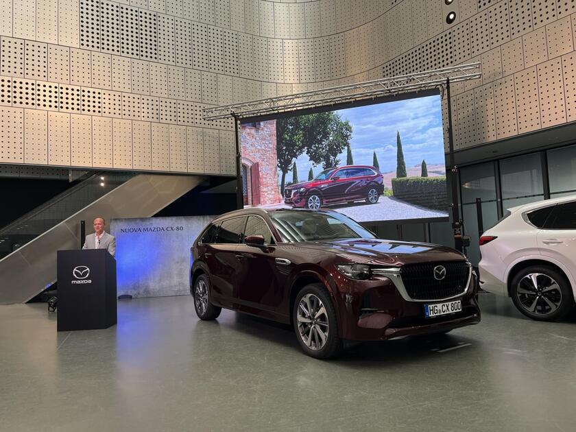 Nuova Mazda CX-80 Unveiling