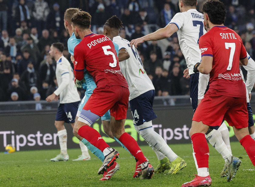 Serie A soccer match between SS Lazio vs ACF Fiorentina