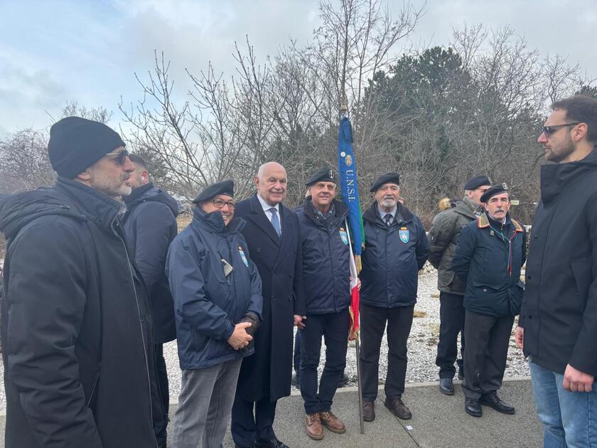 Cerimonia alla foiba di Basovizza commemora vittime