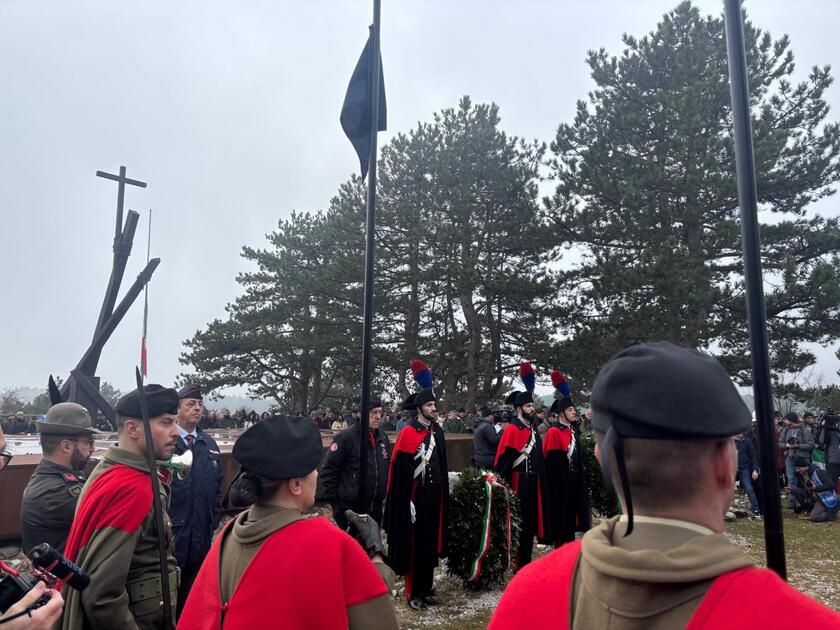 Cerimonia alla foiba di Basovizza commemora vittime