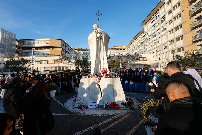 Pope Francis hospitalized at Gemelli hospital in Rome