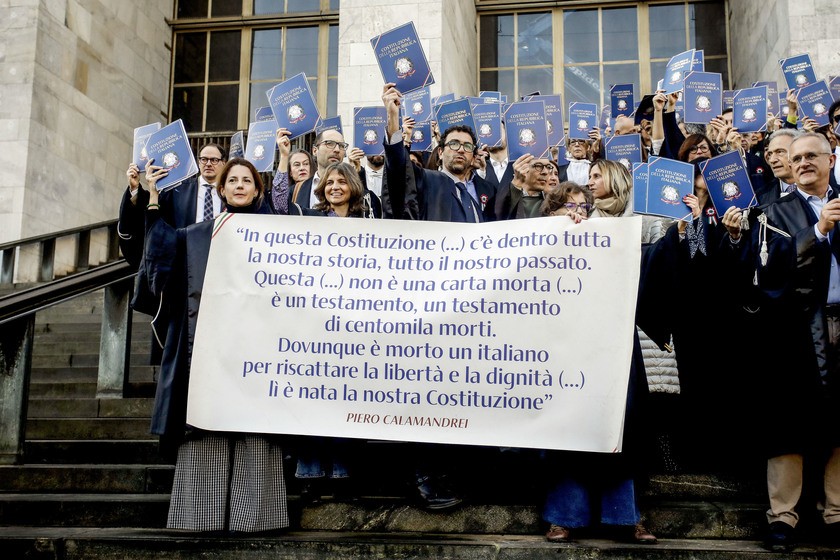 Le toghe in sciopero a Milano, 'pensiero critico sulla riforma'