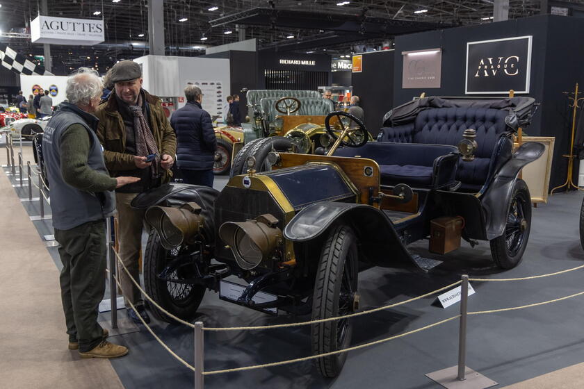 Retromobile vintage car show in Paris