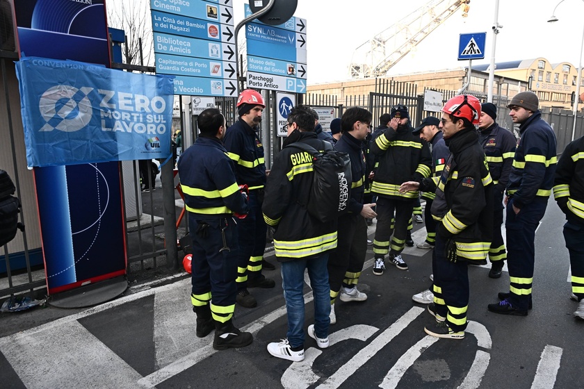 Lavoro: sciopero e presidio per operaio morto a Genova