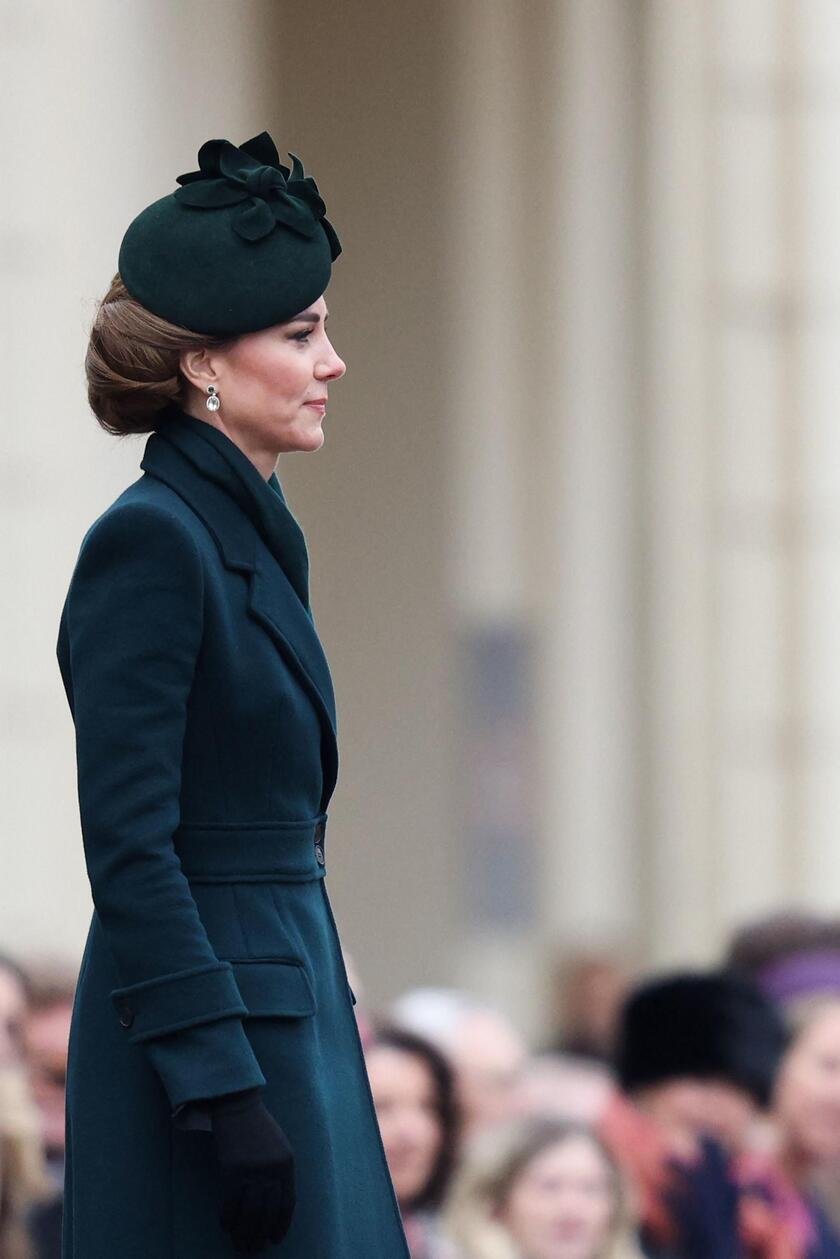 Londra, Kate alla parata per San Patrizio