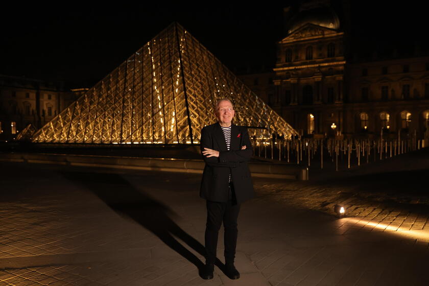 Paris Louvre Museum hosts its first-ever fashion gala - French designer Jean Paul Gaultier