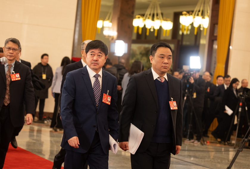 Opening ceremony of the Third Session of 14th National People's Congress of China in Beijing