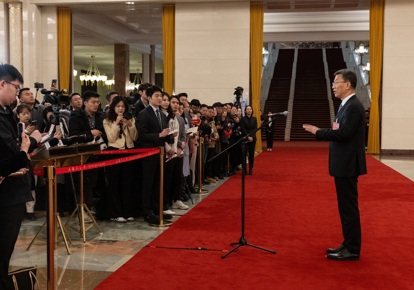 Opening ceremony of the Third Session of 14th National People's Congress of China in Beijing