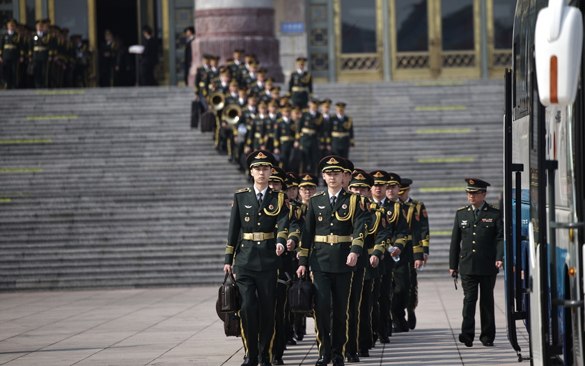 Opening ceremony of the Third Session of 14th National People's Congress of China in Beijing