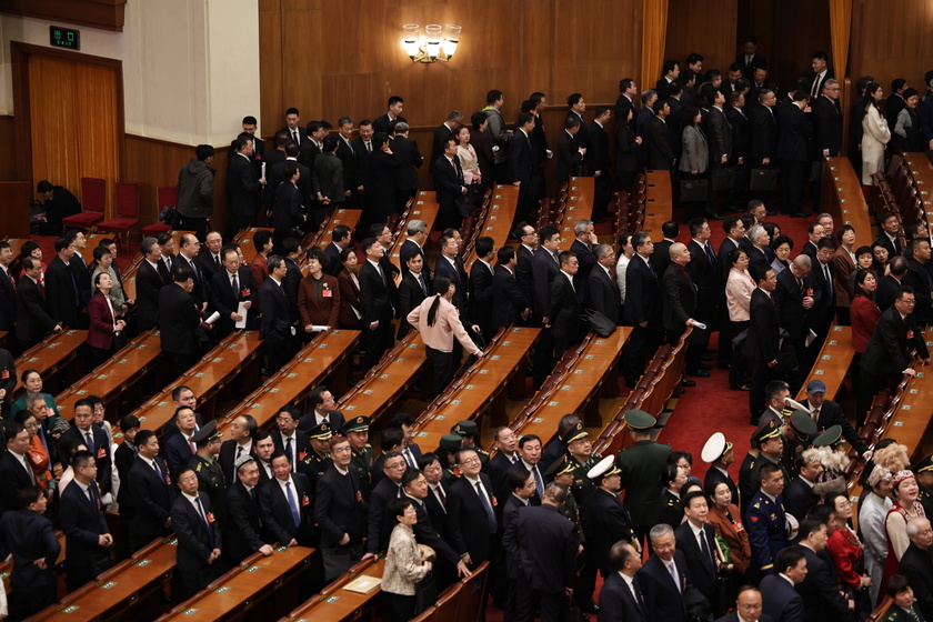 Opening ceremony of the Third Session of 14th National People's Congress of China in Beijing