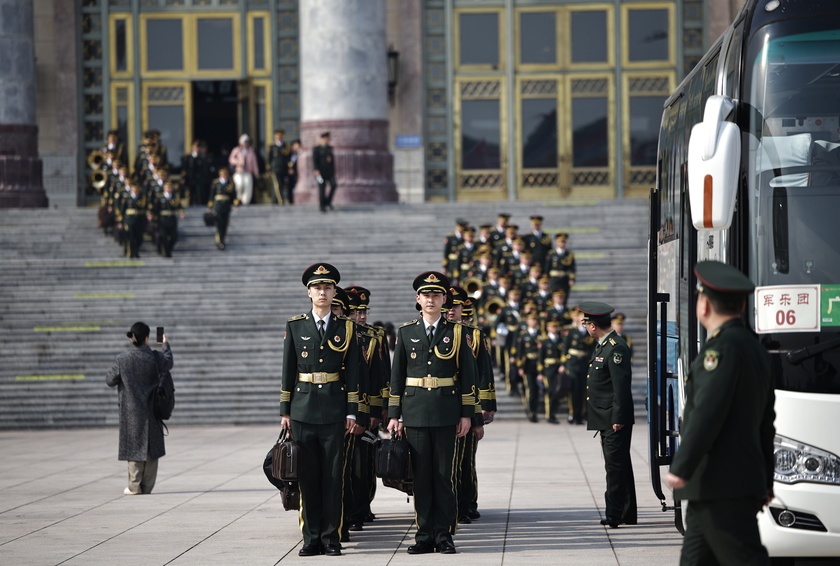 Opening ceremony of the Third Session of 14th National People's Congress of China in Beijing