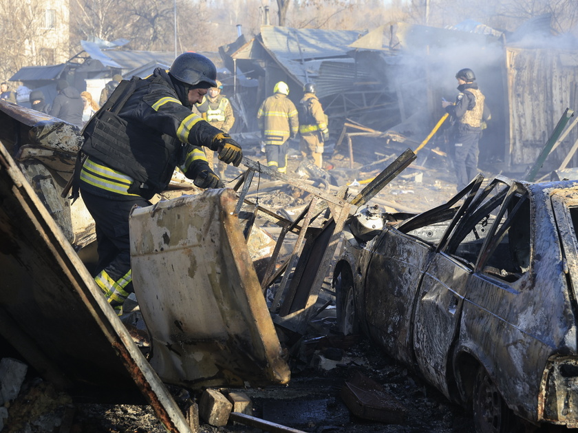 Several injured after Russian missile strikes hit Ukraine's Kharkiv