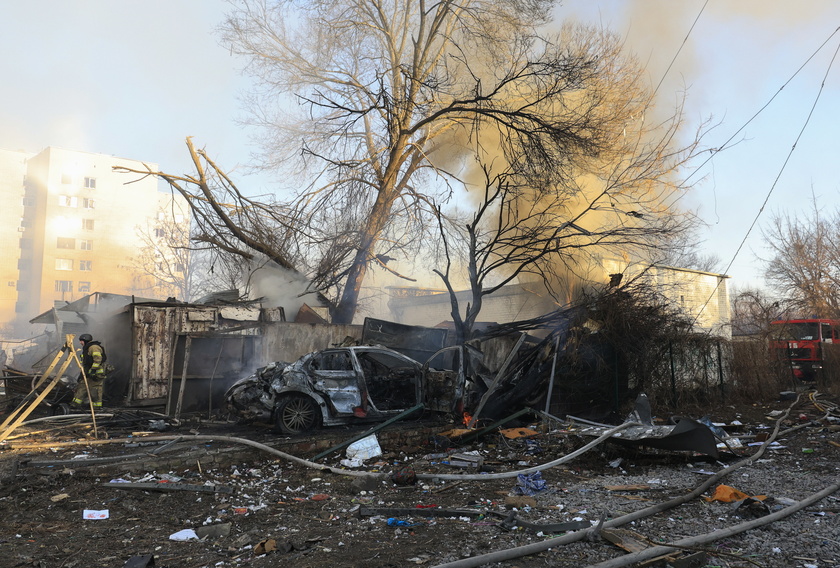 Several injured after Russian missile strikes hit Ukraine's Kharkiv