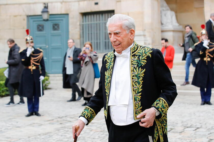 Mario Vargas Llosa joins French Academy