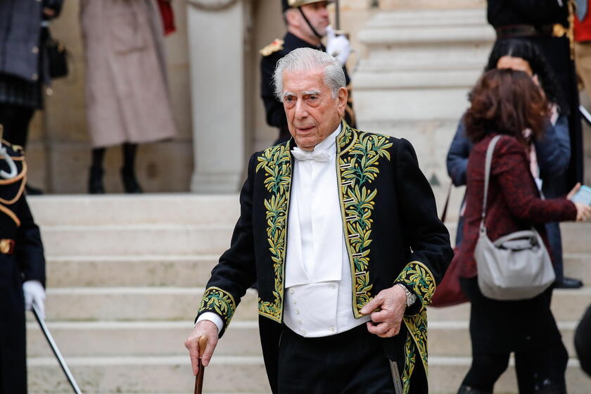 Mario Vargas Llosa joins French Academy