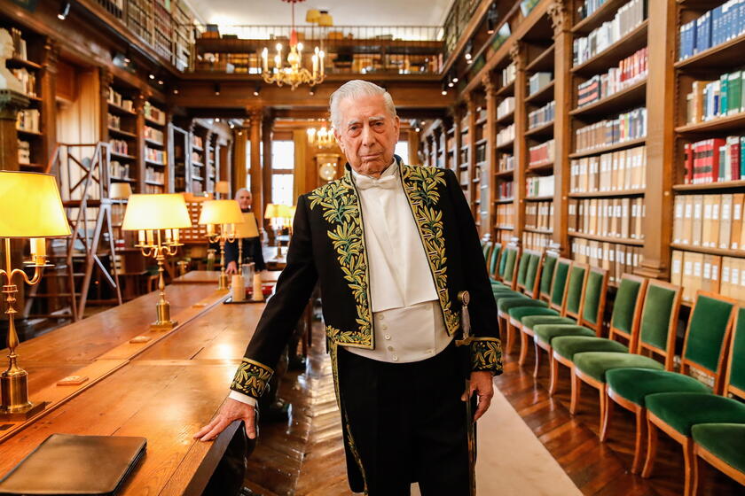 Mario Vargas Llosa joins French Academy