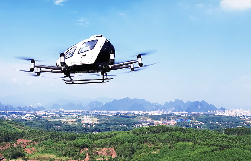 Cinese EHang diventa operatore certificato di droni autonomi