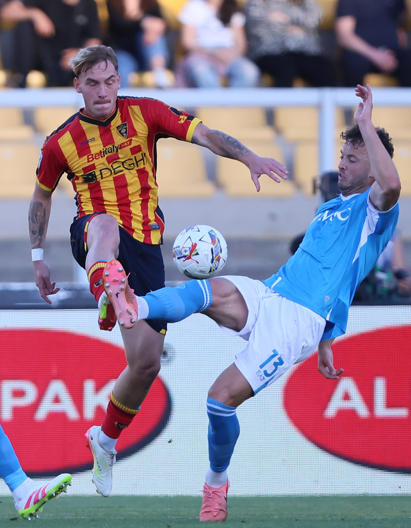 Soccer: Serie A; Lecce-Napoli