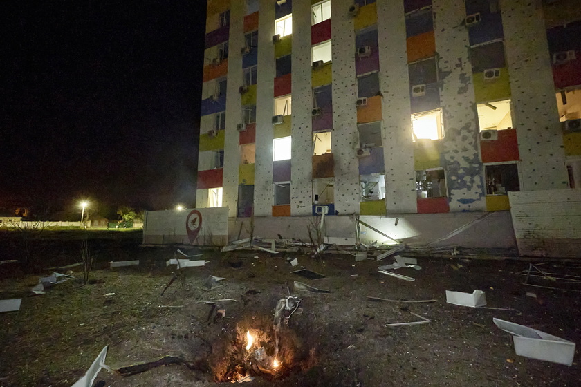 Scores injured in drone attacks in Kharkiv, Ukraine