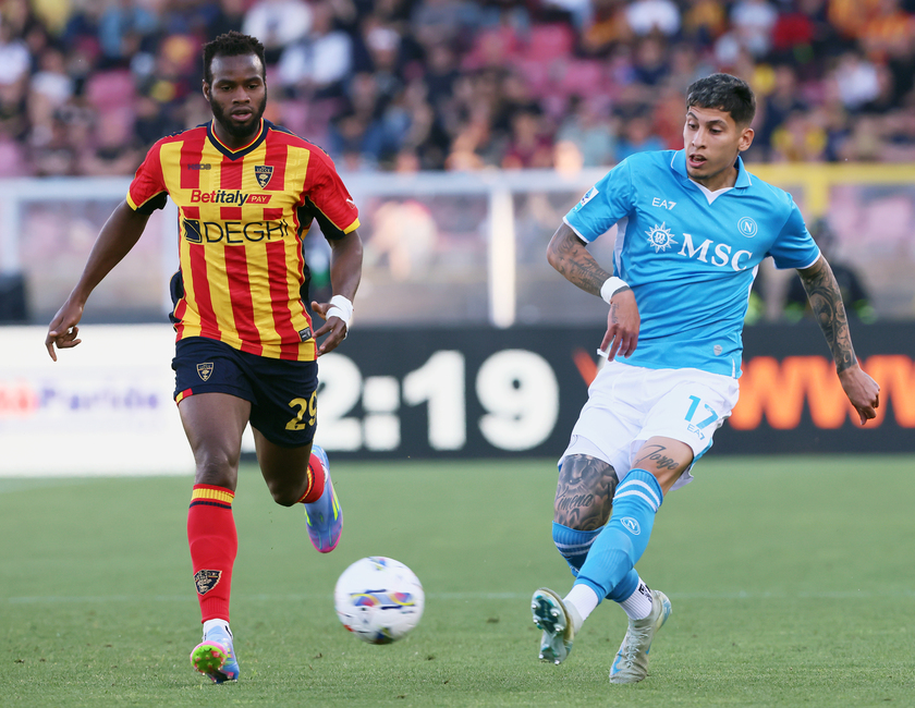 Soccer: Serie A; Lecce-Napoli