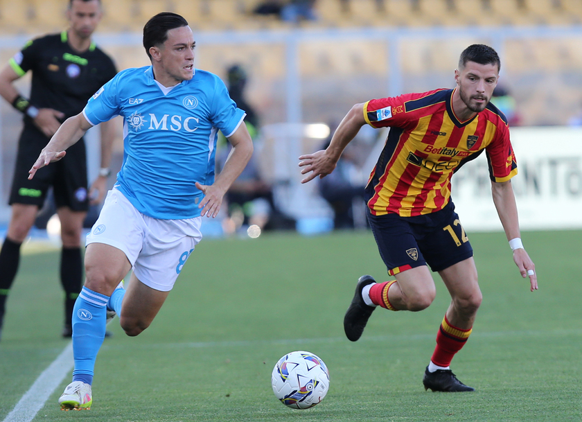 Soccer: Serie A; Lecce-Napoli