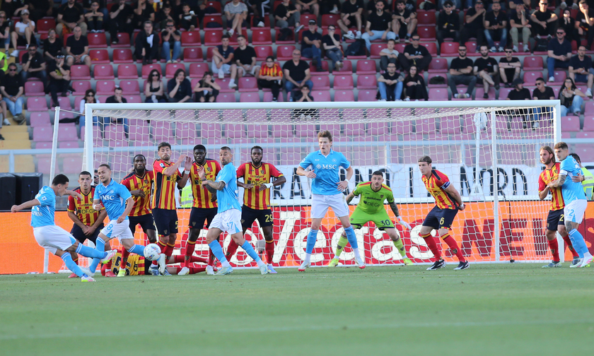 Soccer: Serie A; Lecce-Napoli
