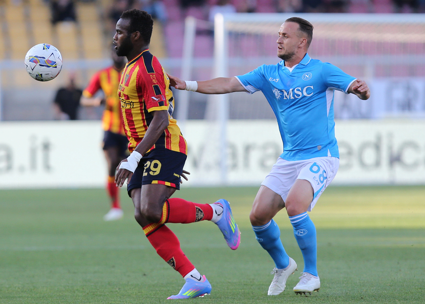 Soccer: Serie A; Lecce-Napoli
