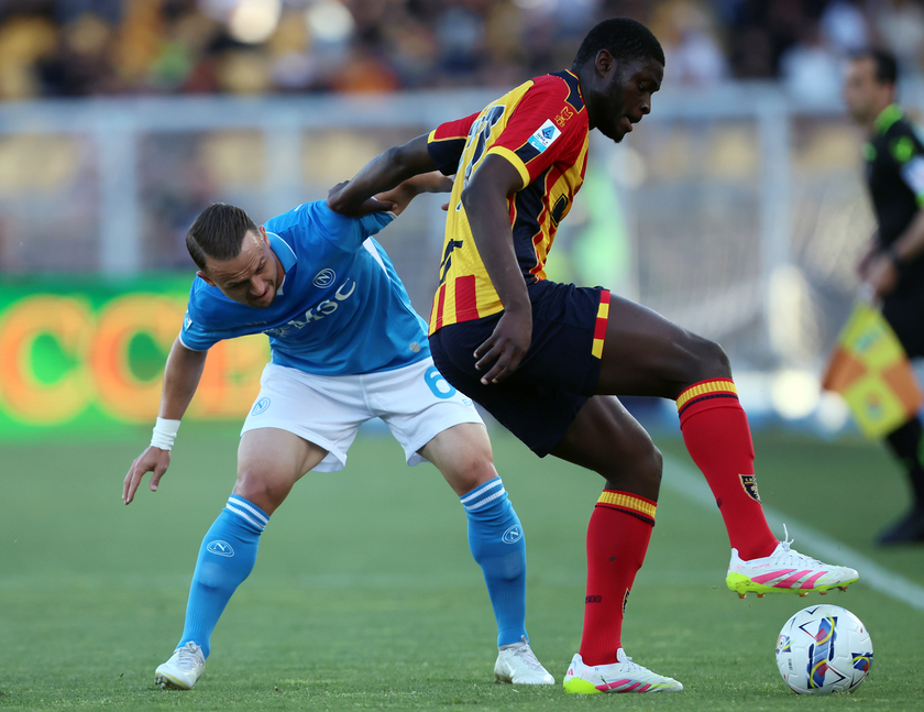 Soccer: Serie A; Lecce-Napoli
