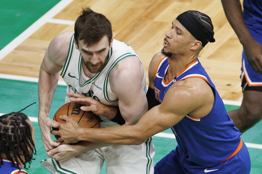 NBA Playoffs - New York Knicks at Boston Celtics