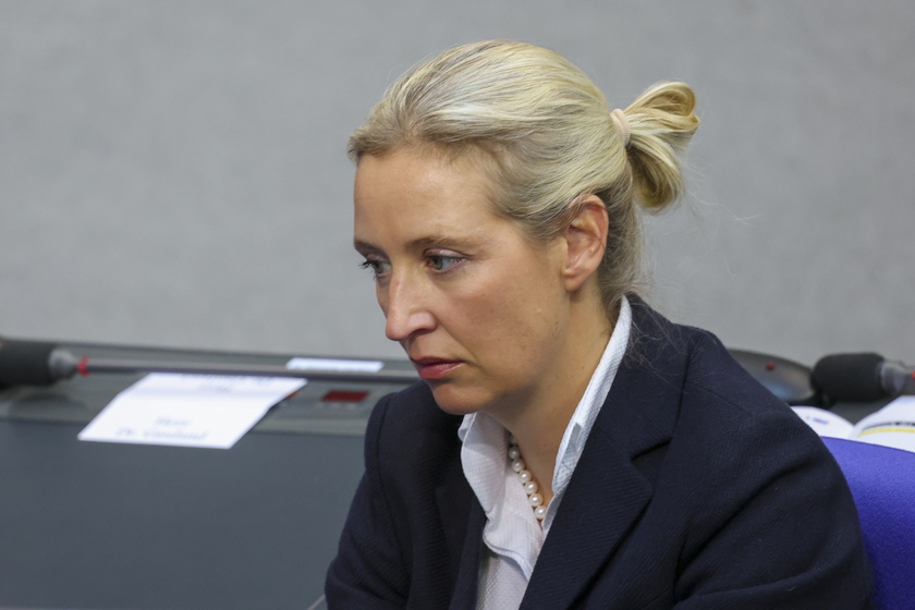 Election of German Chancellor and swearing-in of the cabinet at Bundestag in Berlin