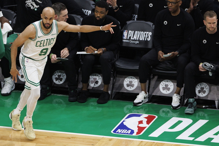 NBA Playoffs - New York Knicks at Boston Celtics