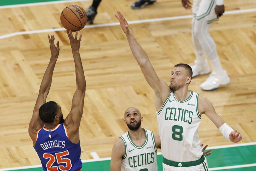 NBA Playoffs - New York Knicks at Boston Celtics
