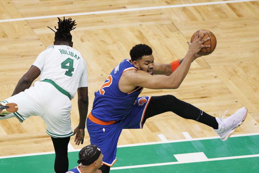 NBA Playoffs - New York Knicks at Boston Celtics