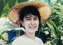 Aung San Su Kyi nel 2002