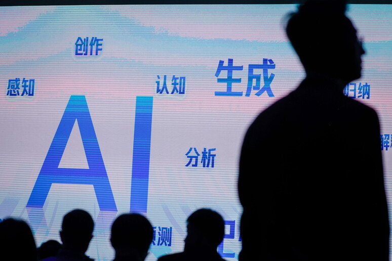 Baidu  'Prompt the World ' artificial intelligence event © ANSA/EPA