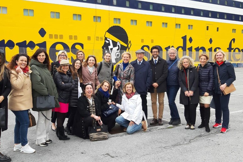 Le donne di Wista Italy in visita al porto di Savona - Vado - RIPRODUZIONE RISERVATA