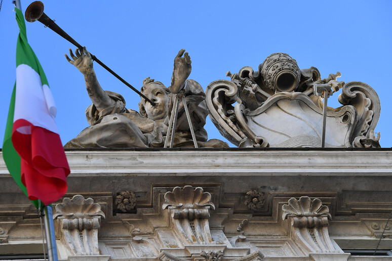 Il palazzo della Corte Costituzionale - RIPRODUZIONE RISERVATA