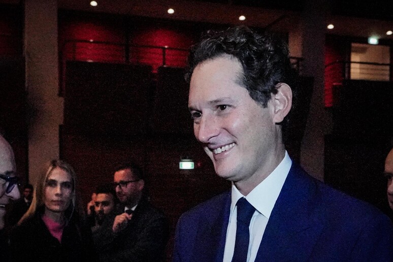 John Elkann in una foto di archivio - RIPRODUZIONE RISERVATA