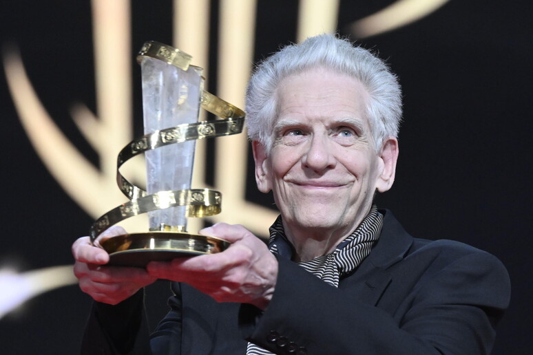 David Cronenberg premiato al Festival del Film di Marrakech © ANSA/EPA