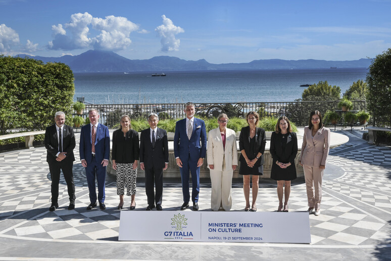 G7 Ministers ' Meeting on Culture in Naples - RIPRODUZIONE RISERVATA