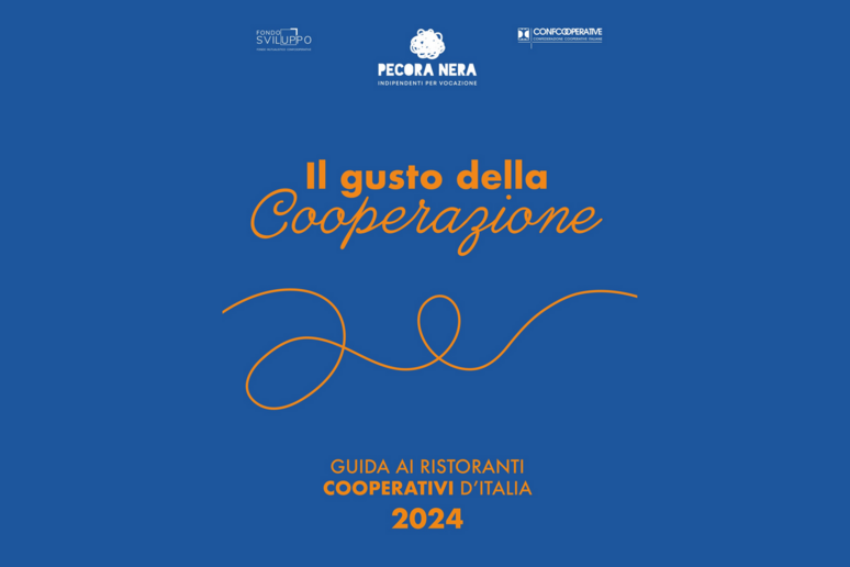 La copertina del llibro  'Il gusto della Cooperazione ' Edizioni Pecora - RIPRODUZIONE RISERVATA