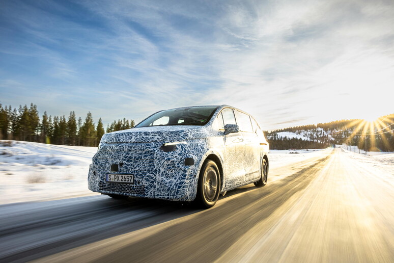 Mercedes-Benz Van, al termine di test dei veicoli multiuso © ANSA/Web