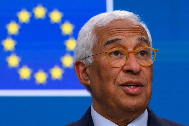 Il presidente del Consiglio europeo Antonio Costa © ANSA/AFP