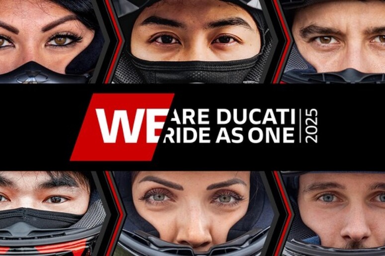#WeRideAsOne unisce la passione per Ducati ovunque © ANSA/Web